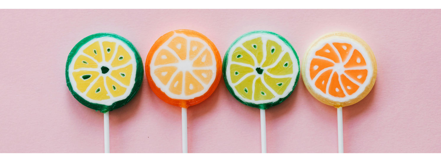 A selection of lollipops