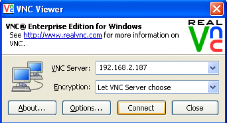 An example of an old VNC