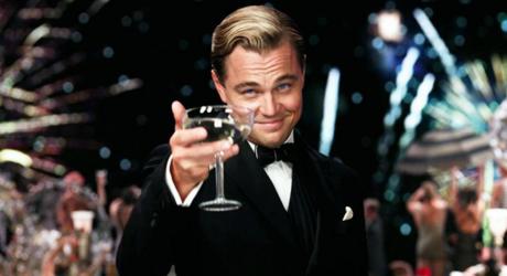 Leo DiCaprio in the Great Gatsby