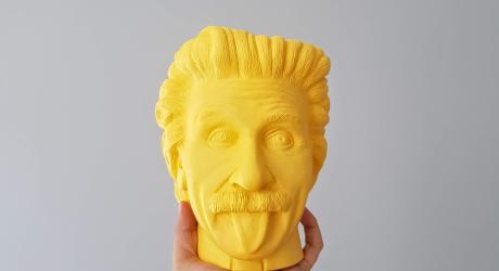 Headless Einstein figure
