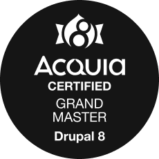 Certified Grand Master – Drupal 8