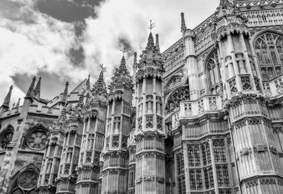 A close up of Westminster