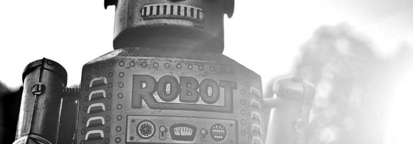A tin robot