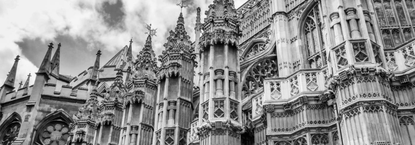 Westminster close up